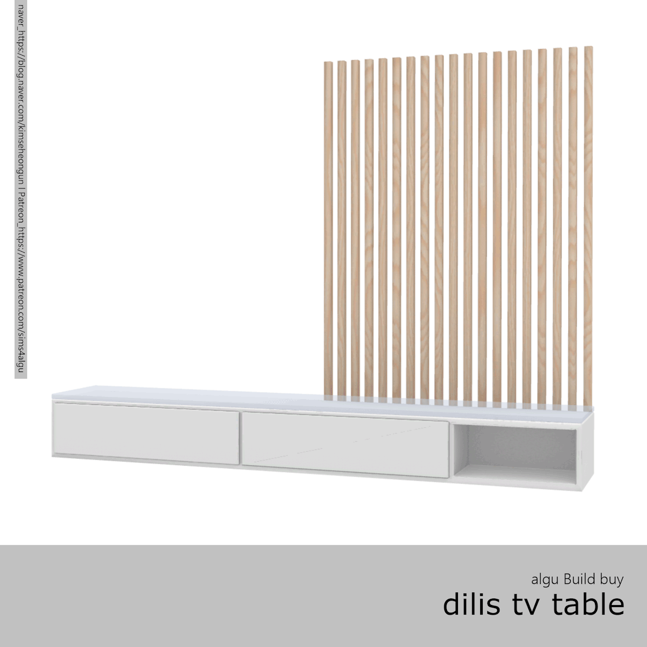 Скриншот мода Тумба под телевизор Dilis tv table